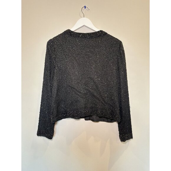Sténay Beaded Longsleeve Jacket Top Size M - Picture 8 of 11